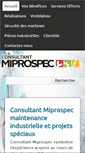 Mobile Screenshot of miprospec.com