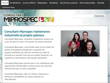 Tablet Screenshot of miprospec.com